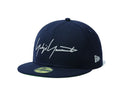59FIFTY Yohji Yamamoto SS20 シグネチャーロゴ ネイビー - 12368684-700 | NEW ERA ニューエラ公式オンラインストア