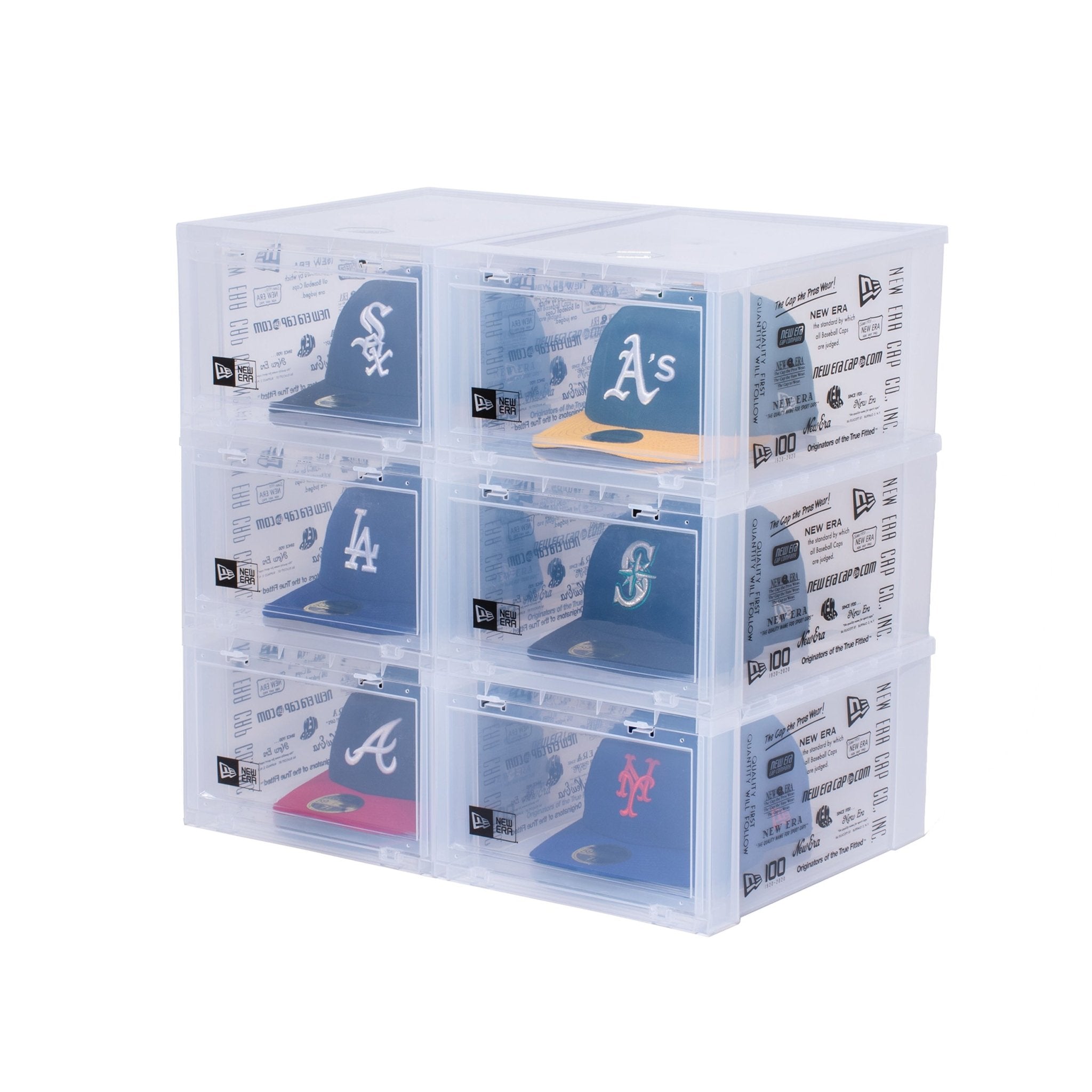タワーボックス ニューエラ ロゴ クリア 6箱入り1セット | NEW ERA