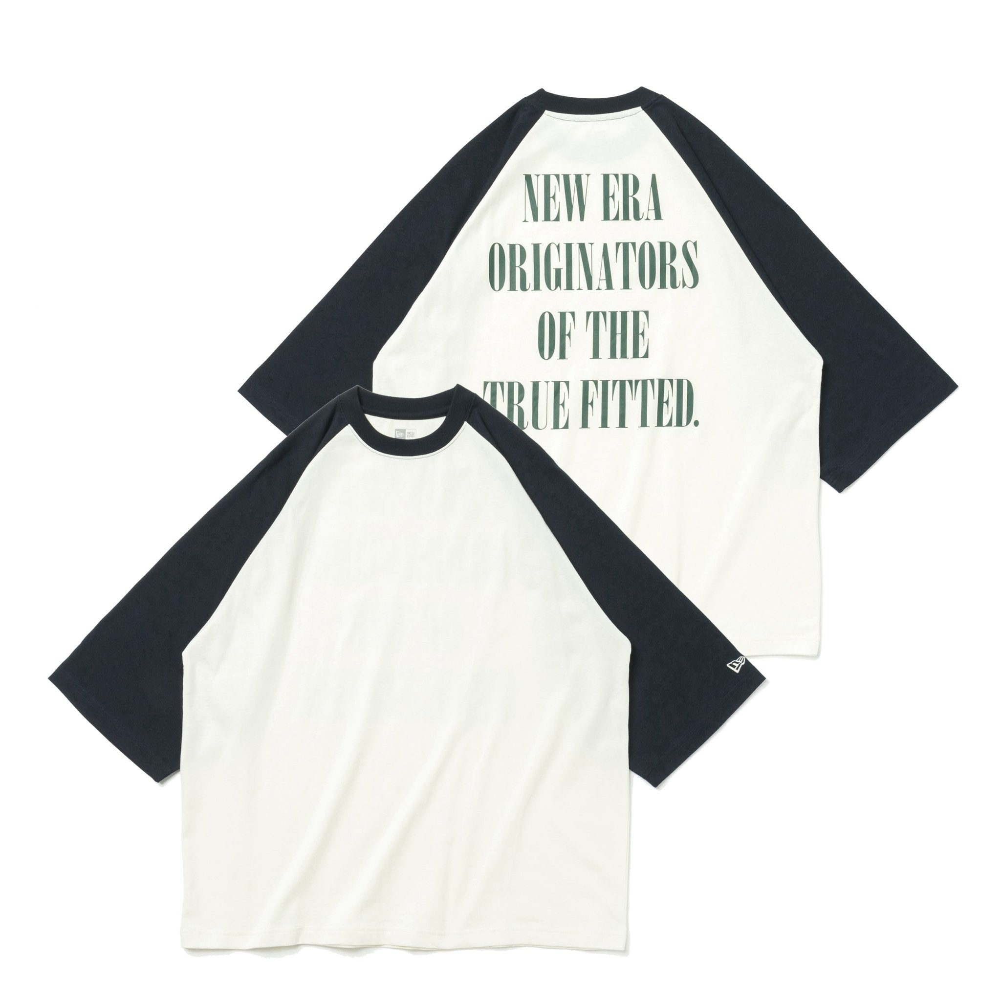 Tシャツ　ネイビー　七分袖　エッフェル塔 7分袖Tシャツ ベースボールTシャツ (6.2oz) - 無地市場 - 無地T