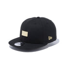 9FIFTY メタルプレート ブラック × ゴールドメタルプレート - 12326171-OSFA | NEW ERA ニューエラ公式オンラインストア