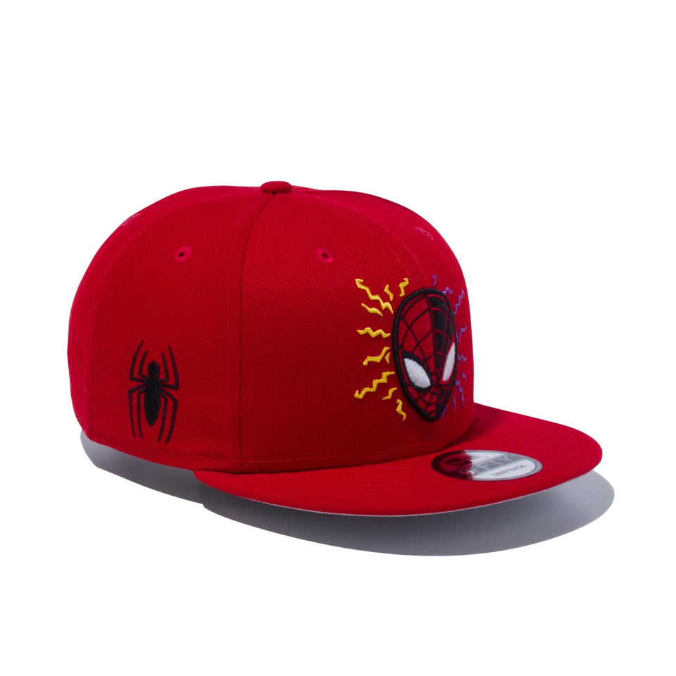 9FIFTY パワーカップル スパイダーマン&マイルズ レッド | ニューエラ ...