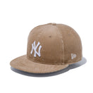 9FIFTY ニューヨーク・ヤンキース コーデュロイ ベージュ × スノーホワイト グレーアンダーバイザー - 12540597-OSFM | NEW ERA ニューエラ公式オンラインストア