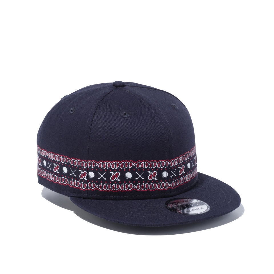 【ゴルフ】 9FIFTY ゴルフペイズリー ネイビー - 12541334-OSFM | NEW ERA ニューエラ公式オンラインストア