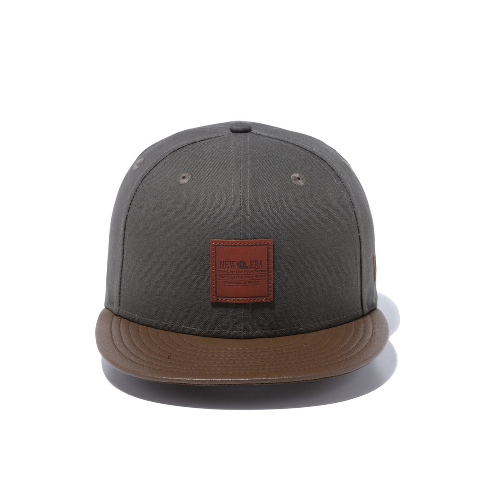 9FIFTY ハンティング ダックモス ブラウンレザーバイザー - 12853876-SM | NEW ERA ニューエラ公式オンラインストア