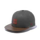9FIFTY ハンティング ダックモス ブラウンレザーバイザー - 12853876-SM | NEW ERA ニューエラ公式オンラインストア