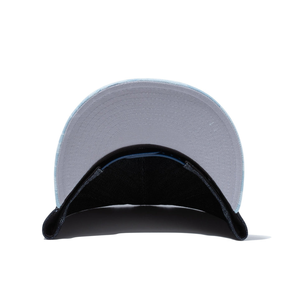 9FIFTY ジャカードデニム ニューヨーク・ヤンキース タイガーストライプカモ インディゴデニム ウォッシュドデニムバイザー - 13059162-SM | NEW ERA ニューエラ公式オンラインストア