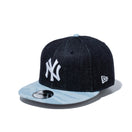9FIFTY ジャカードデニム ニューヨーク・ヤンキース タイガーストライプカモ インディゴデニム ウォッシュドデニムバイザー - 13059162-SM | NEW ERA ニューエラ公式オンラインストア