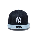 9FIFTY ジャカードデニム ニューヨーク・ヤンキース タイガーストライプカモ インディゴデニム ウォッシュドデニムバイザー - 13059162-SM | NEW ERA ニューエラ公式オンラインストア