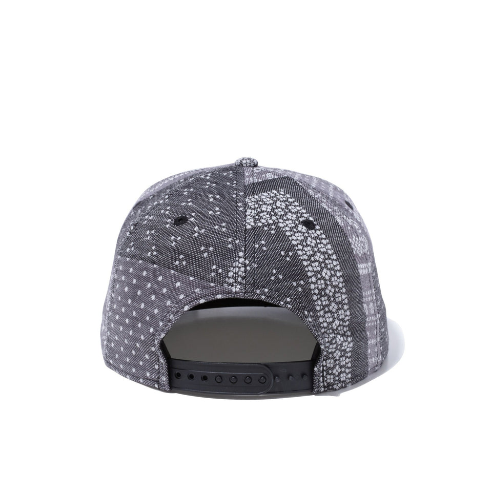 9FIFTY ペイズリー パッチワーク ニューヨーク・ヤンキース ブラックペイズリー - 13059166-SM | NEW ERA ニューエラ公式オンラインストア