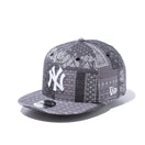 9FIFTY ペイズリー パッチワーク ニューヨーク・ヤンキース ブラックペイズリー - 13059166-SM | NEW ERA ニューエラ公式オンラインストア