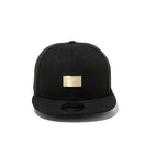 9FIFTY メタルプレート ブラック ゴールドメタル - 13059174-SM | NEW ERA ニューエラ公式オンラインストア