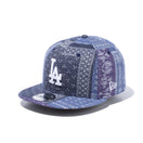 9FIFTY ペイズリー パッチワーク ロサンゼルス・ドジャース ブルーペイズリー - 13059179-SM | NEW ERA ニューエラ公式オンラインストア