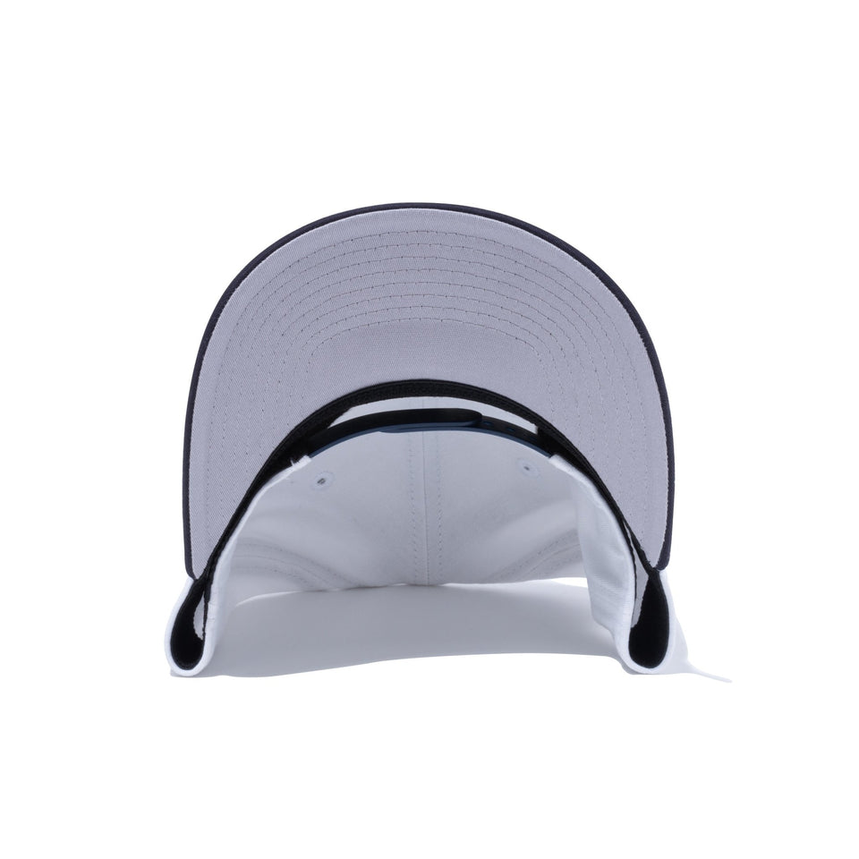9FIFTY ストレッチスナップ ニューヨーク・ヤンキース ホワイト ネイビーバイザー - 13328110-SM | NEW ERA ニューエラ公式オンラインストア