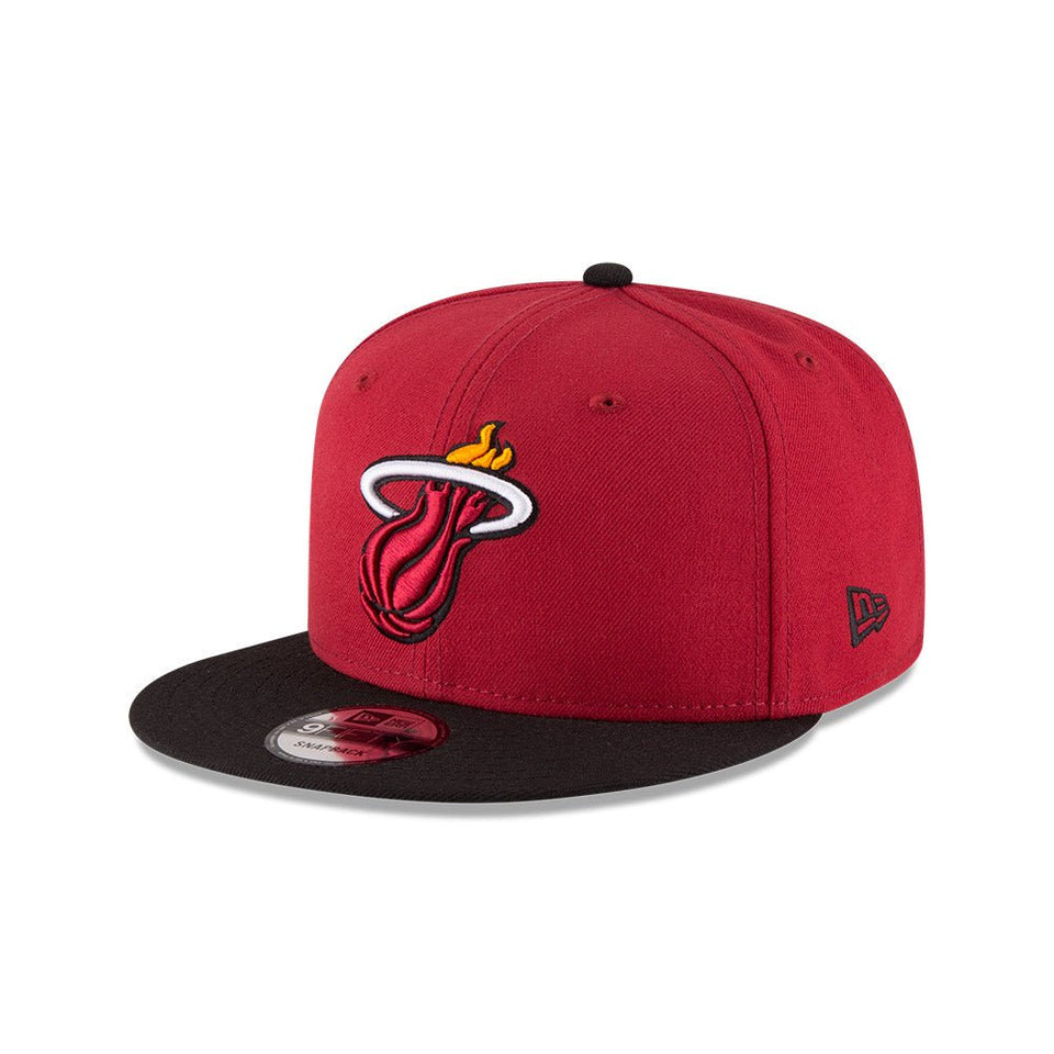 9FIFTY マイアミ・ヒート レッド ブラックバイザー - 13552031-OSFM | NEW ERA ニューエラ公式オンラインストア