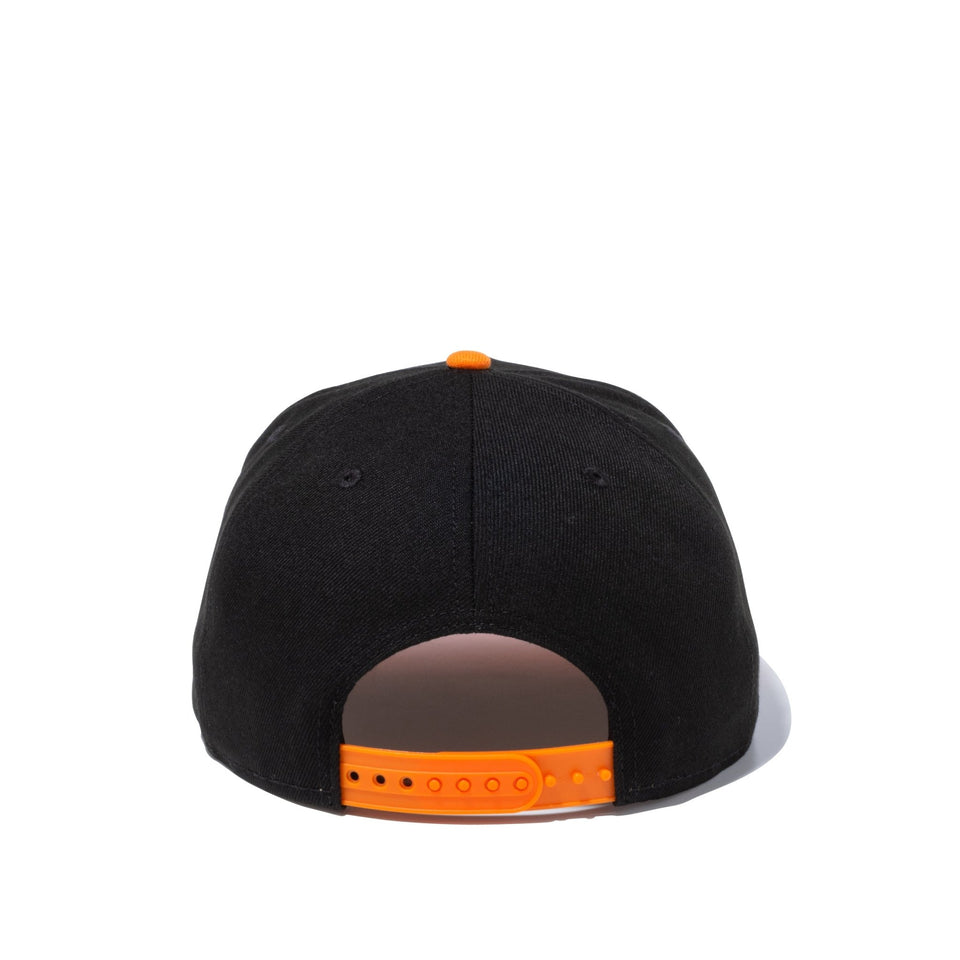 9FIFTY 読売ジャイアンツ ブラック ディムオレンジバイザー - 13562068-OSFM | NEW ERA ニューエラ公式オンラインストア