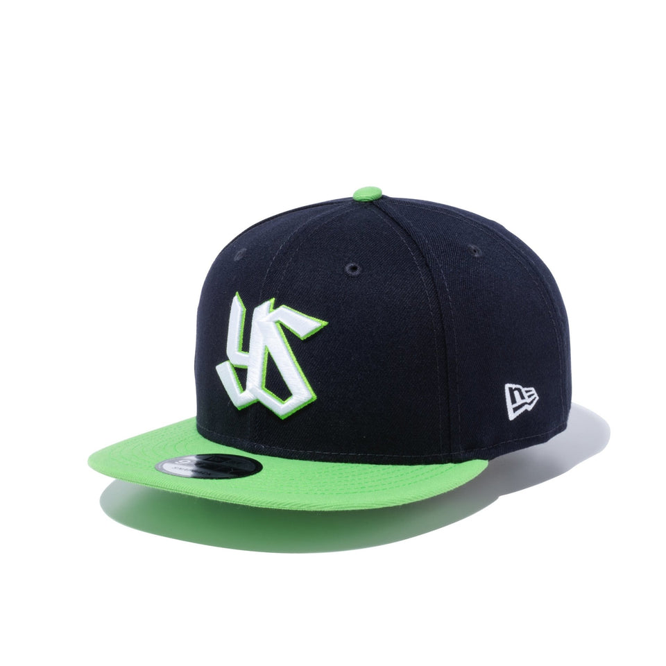 9FIFTY 東京ヤクルトスワローズ ネイビー ライムグリーンバイザー - 13562069-OSFM | NEW ERA ニューエラ公式オンラインストア