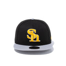 9FIFTY 福岡ソフトバンクホークス ブラック グレーバイザー - 13562070-OSFM | NEW ERA ニューエラ公式オンラインストア