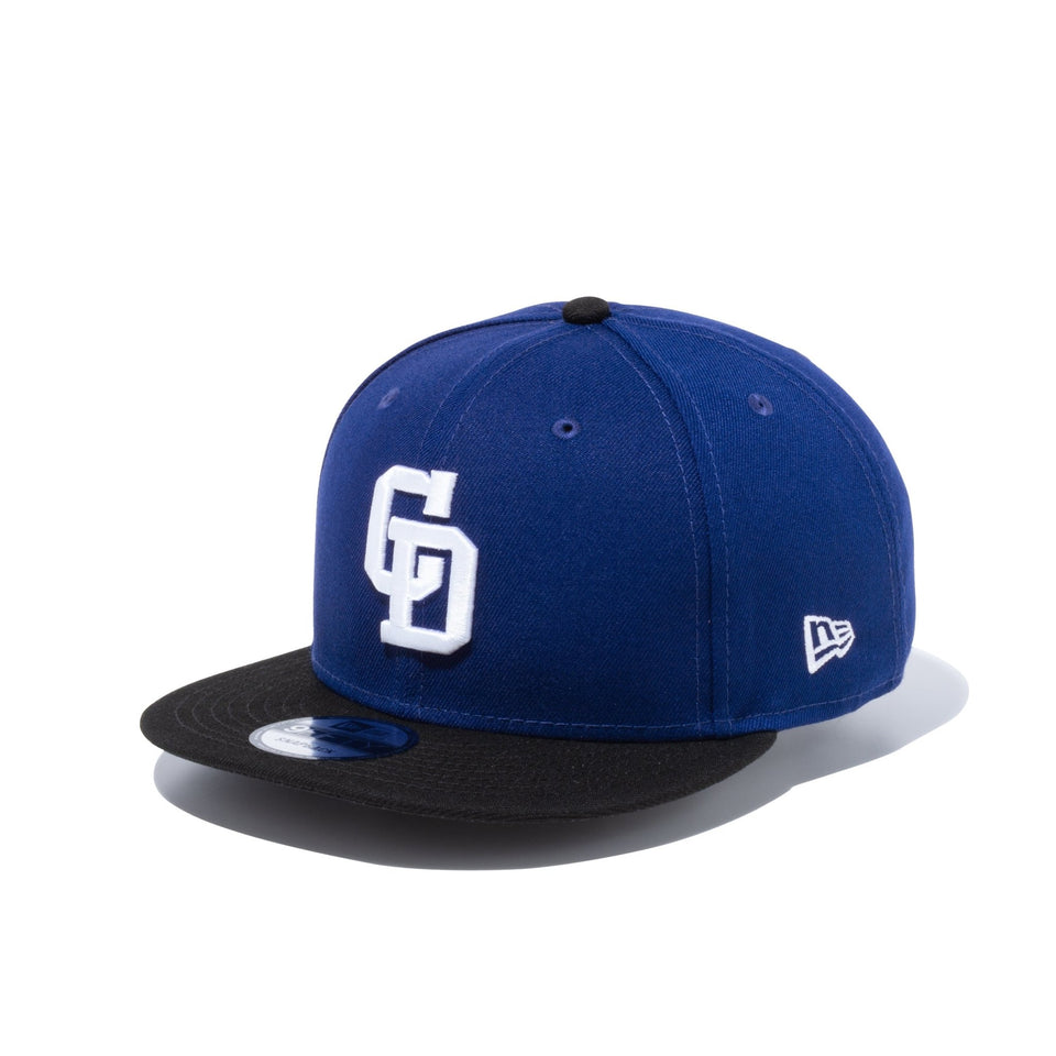 9FIFTY 中日ドラゴンズ ダークロイヤル ブラックバイザー | ニューエラ ...