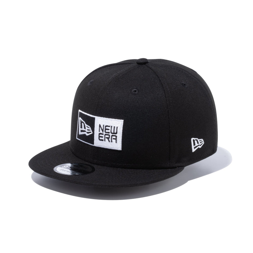 9FIFTY ボックスロゴ ブラック × ホワイト - 13575025-OSFM | NEW ERA ニューエラ公式オンラインストア
