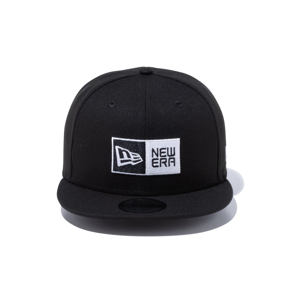 9FIFTY ボックスロゴ ブラック × ホワイト - 13575025-OSFM | NEW ERA ニューエラ公式オンラインストア