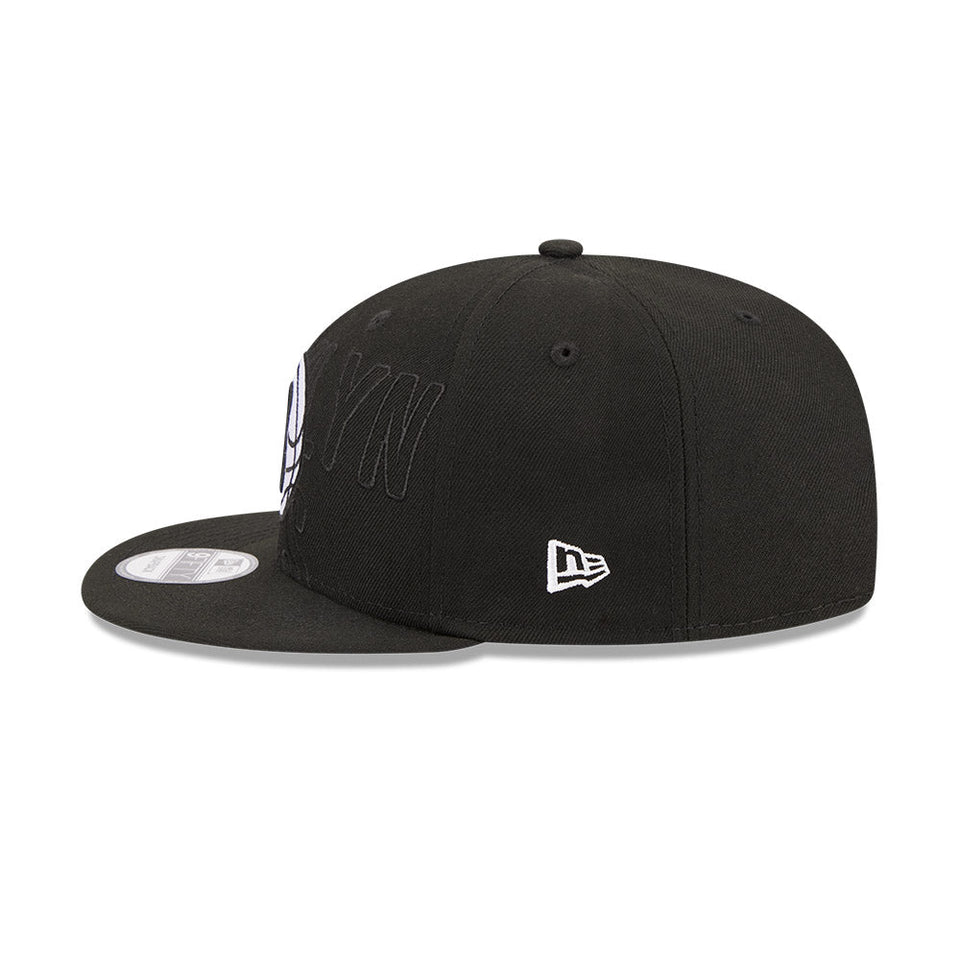 9FIFTY 2023 NBA Draft ブルックリン・ネッツ ブラック グレーアンダーバイザー - 13574040-OSFM | NEW ERA ニューエラ公式オンラインストア