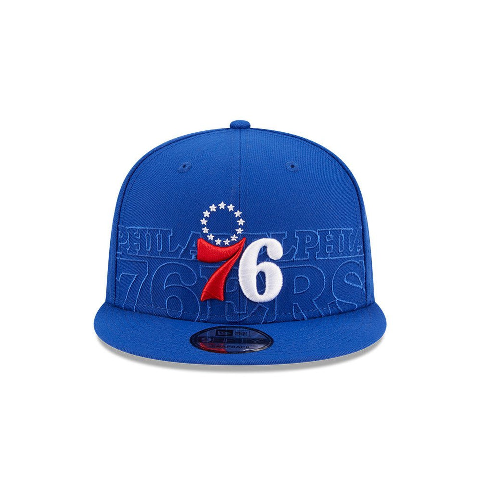 9FIFTY 2023 NBA Draft フィラデルフィア・76ers ブルー グレーアンダーバイザー - 13574035-OSFM | NEW ERA ニューエラ公式オンラインストア