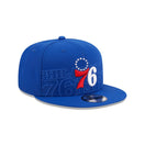 9FIFTY 2023 NBA Draft フィラデルフィア・76ers ブルー グレーアンダーバイザー - 13574035-OSFM | NEW ERA ニューエラ公式オンラインストア