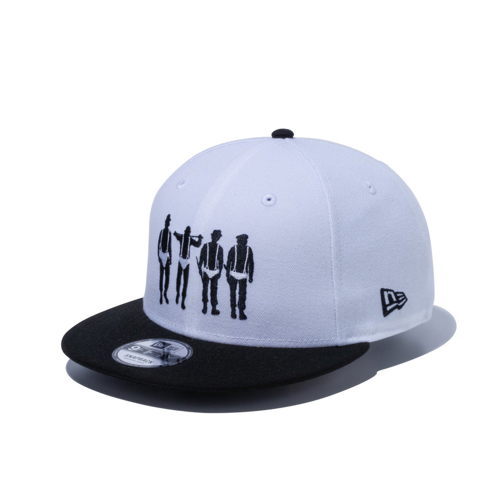 9FIFTY A CLOCKWORK ORANGE 時計じかけのオレンジ アートワーク ホワイト ブラックバイザー - 12836034-SM | NEW ERA ニューエラ公式オンラインストア