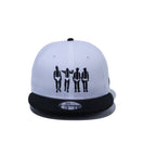 9FIFTY A CLOCKWORK ORANGE 時計じかけのオレンジ アートワーク ホワイト ブラックバイザー - 12836034-SM | NEW ERA ニューエラ公式オンラインストア