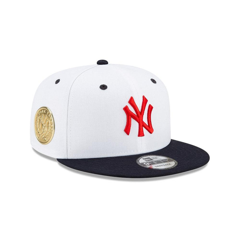 9FIFTY Americana ニューヨーク・ヤンキース ホワイト ネイビーバイザー - 12854708-OSFM | NEW ERA ニューエラ公式オンラインストア