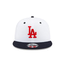 9FIFTY Americana ロサンゼルス・ドジャース ホワイト ネイビーバイザー - 12854709-OSFM | NEW ERA ニューエラ公式オンラインストア