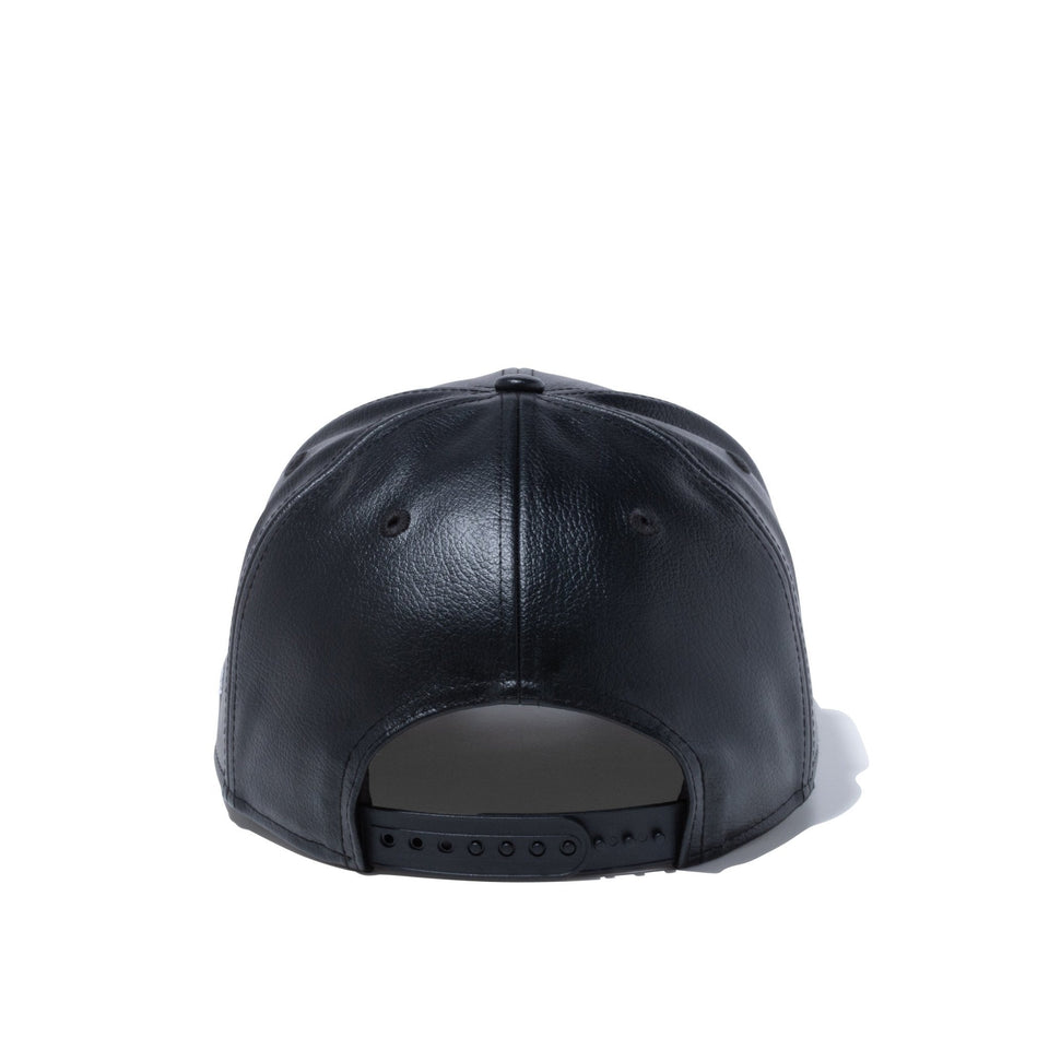 9FIFTY AYA シンセティックレザー ゴールドプレート ブラック - 13108974-SM | NEW ERA ニューエラ公式オンラインストア