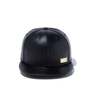 9FIFTY AYA シンセティックレザー ゴールドプレート ブラック - 13108974-SM | NEW ERA ニューエラ公式オンラインストア