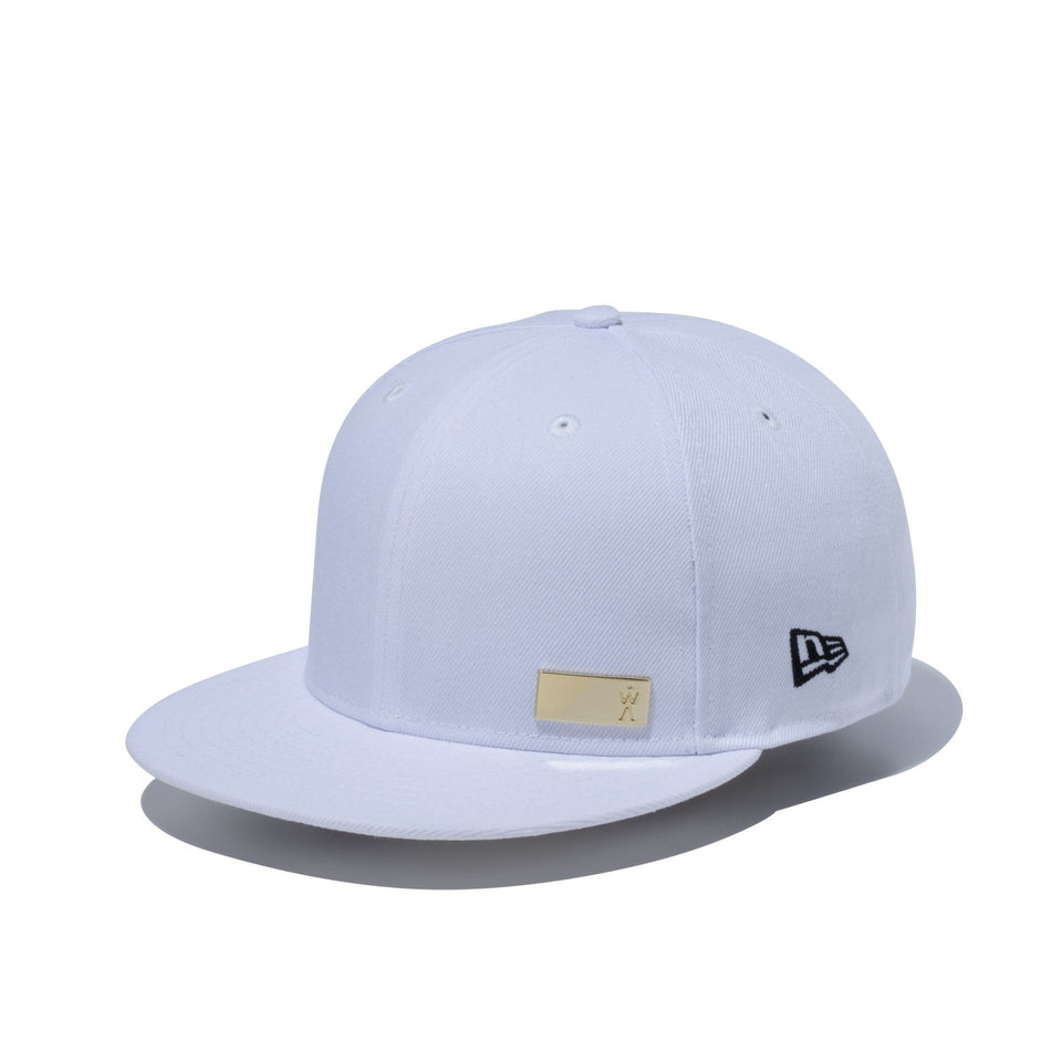 9FIFTY AYA ゴールドプレート ホワイト - 13108975-SM | NEW ERA ニューエラ公式オンラインストア