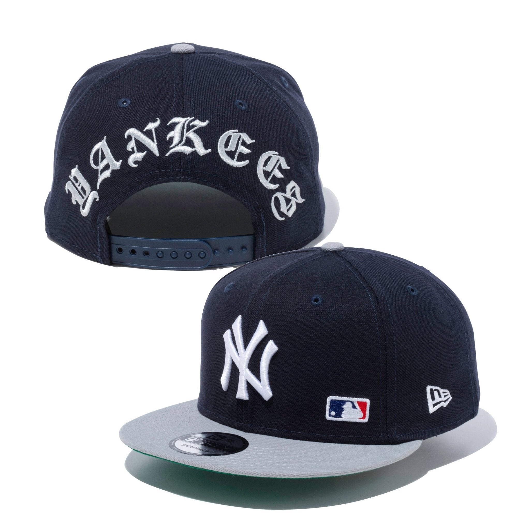 NEW ERA - LOUDNESS 9FIFTY NEWERA(黒×黒)&パスケース 9FIFTY BLACK LETTER ARCH ニューヨーク・ヤンキース