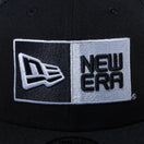 9FIFTY トラッカー Box Logo ボックスロゴ ブラック × ホワイト - 14201261-OSFM | NEW ERA ニューエラ公式オンラインストア