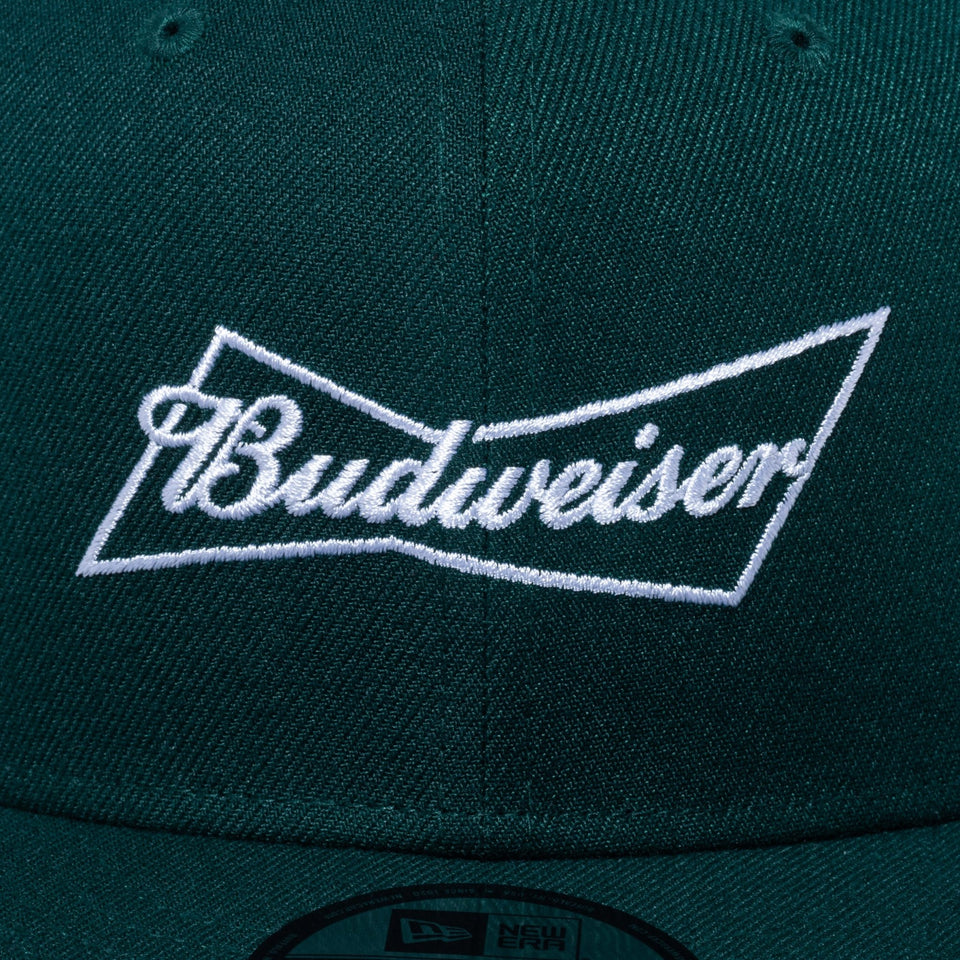9FIFTY Budweiser バドワイザー ボウタイロゴ ダークグリーン - 13534533-SM | NEW ERA ニューエラ公式オンラインストア