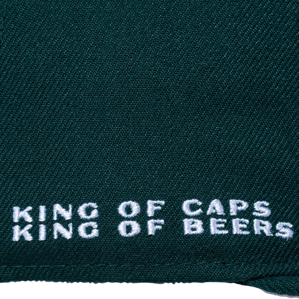 9FIFTY Budweiser バドワイザー ボウタイロゴ ダークグリーン - 13534533-SM | NEW ERA ニューエラ公式オンラインストア