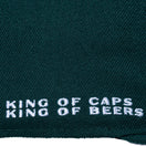9FIFTY Budweiser バドワイザー ボウタイロゴ ダークグリーン - 13534533-SM | NEW ERA ニューエラ公式オンラインストア
