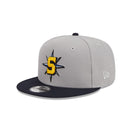 9FIFTY City Snapback シアトル・マリナーズ グレー ケリーアンダーバイザー - 13773550-OSFM | NEW ERA ニューエラ公式オンラインストア