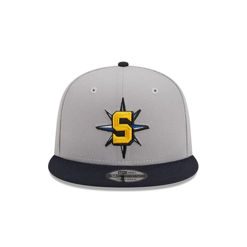 9FIFTY City Snapback シアトル・マリナーズ グレー ケリーアンダーバイザー - 13773550-OSFM | NEW ERA ニューエラ公式オンラインストア