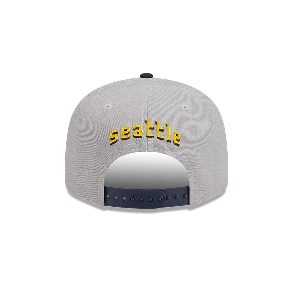 9FIFTY City Snapback シアトル・マリナーズ グレー ケリーアンダーバイザー - 13773550-OSFM | NEW ERA ニューエラ公式オンラインストア