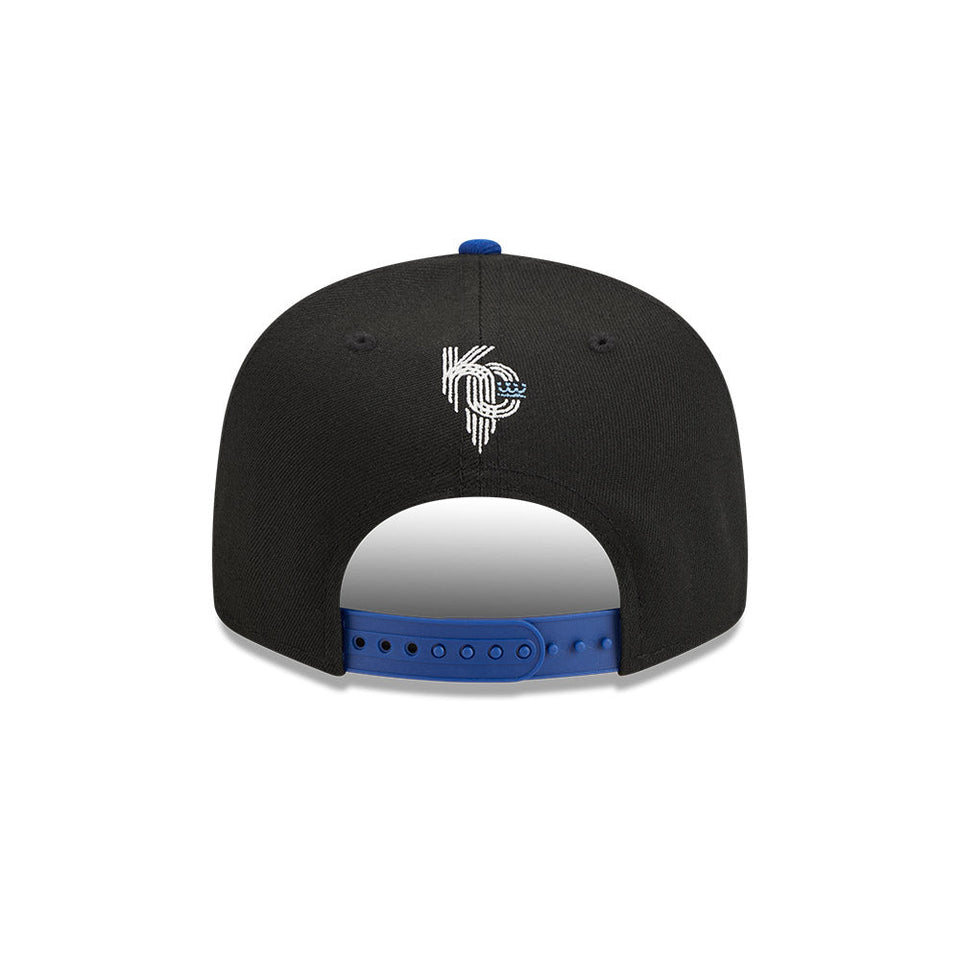 9FIFTY City Snapback カンザスシティ・ロイヤルズ ブラック グレーアンダーバイザー - 13773552-OSFM | NEW ERA ニューエラ公式オンラインストア