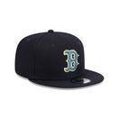 9FIFTY City Snapback ボストン・レッドソックス ネイビー グレーアンダーバイザー - 13773554-OSFM | NEW ERA ニューエラ公式オンラインストア