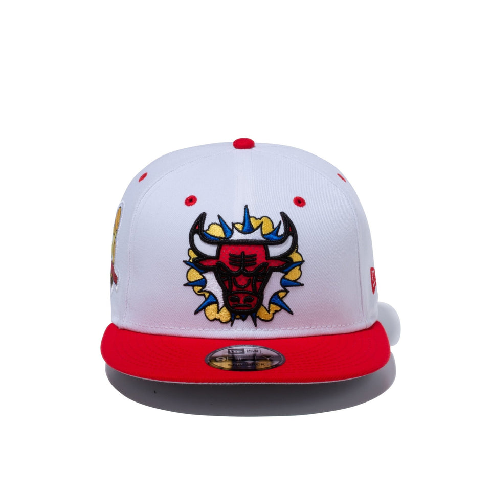 9FIFTY COMIC FRONT シカゴ・ブルズ グレーアンダーバイザー - 12885975-OSFM | NEW ERA ニューエラ公式オンラインストア