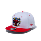 9FIFTY COMIC FRONT シカゴ・ブルズ グレーアンダーバイザー - 12885975-OSFM | NEW ERA ニューエラ公式オンラインストア
