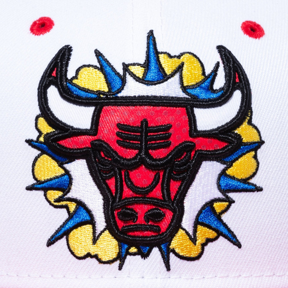 9FIFTY COMIC FRONT シカゴ・ブルズ グレーアンダーバイザー - 12885975-OSFM | NEW ERA ニューエラ公式オンラインストア