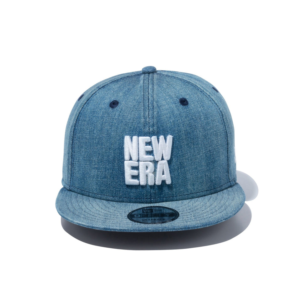 9FIFTY Denim スクエアロゴ ウォッシュドデニム | ニューエラ