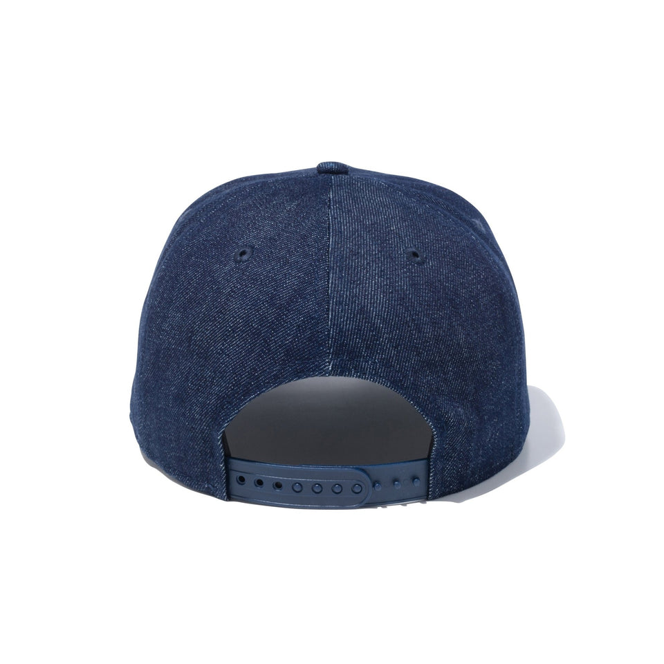 ニューエラー 9FIFTY Denim スクエアロゴ インディゴデニム
