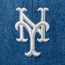 9FIFTY Denim ニューヨーク・メッツ ウォッシュドデニム - 14109647-SM | NEW ERA ニューエラ公式オンラインストア